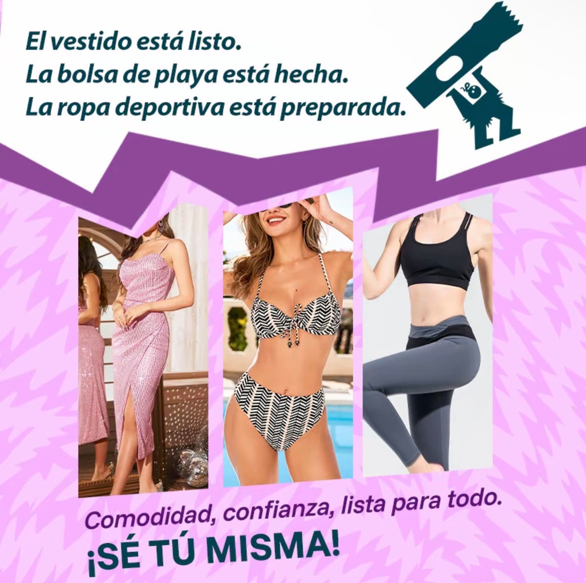 SEDALISA LadySpot™ – Recortadora 4 en 1 para mujer