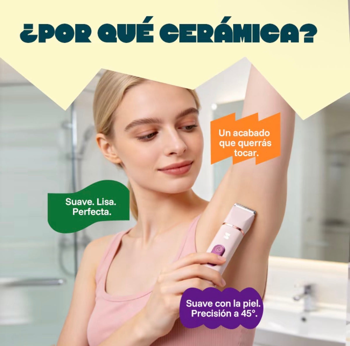 SEDALISA LadySpot™ – Recortadora 4 en 1 para mujer