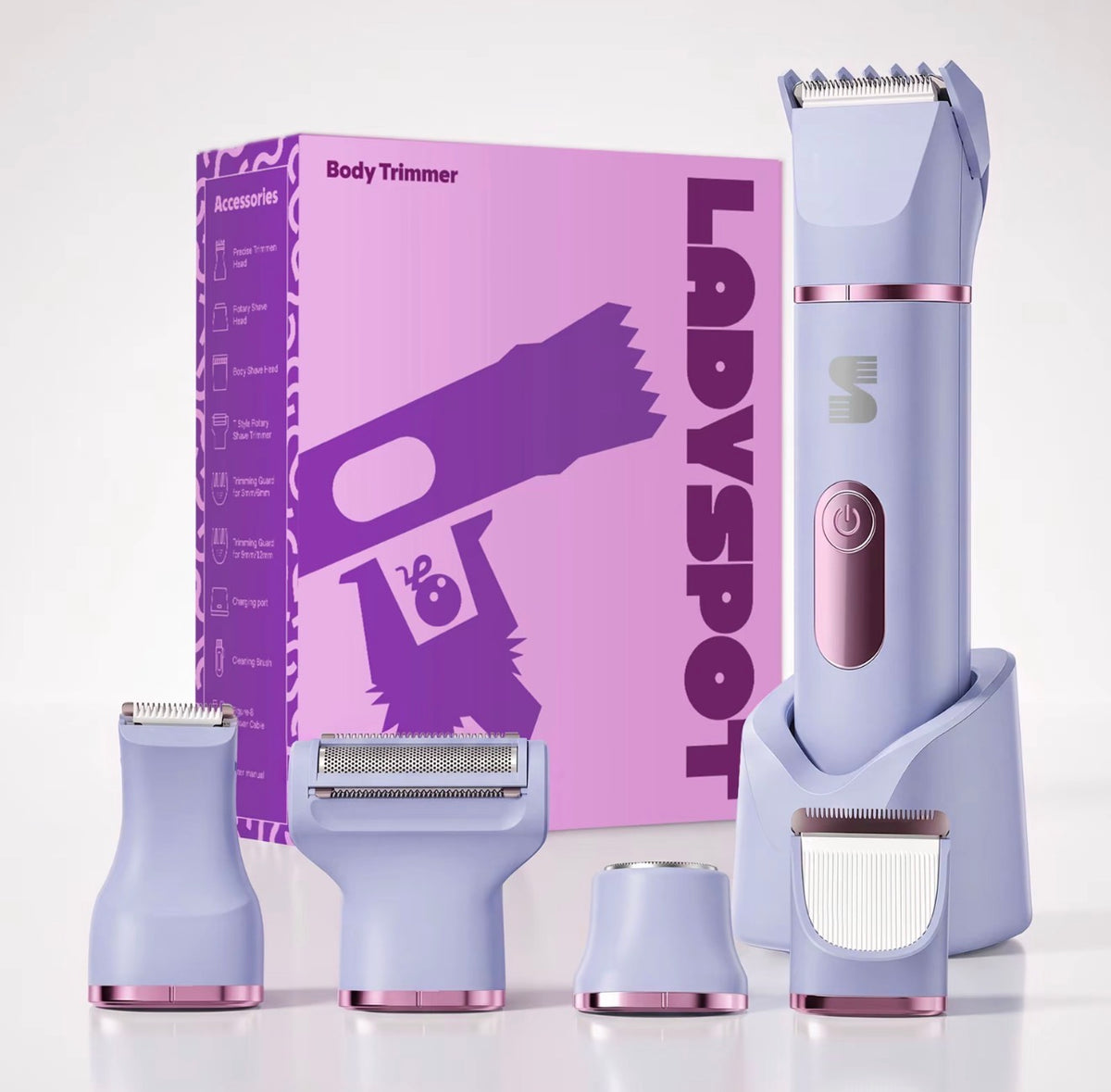 SEDALISA LadySpot™ – Recortadora 4 en 1 para mujer